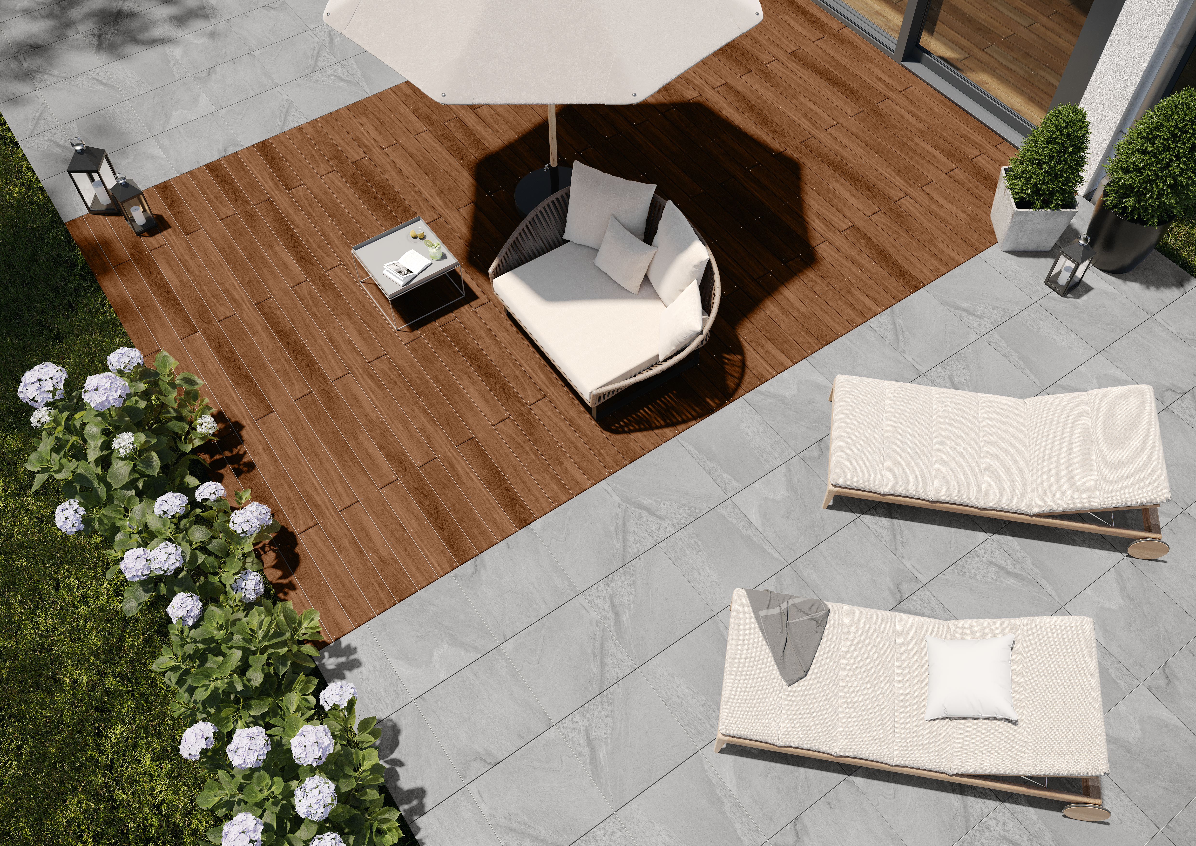 Cewo-Deck Terrassenplatten