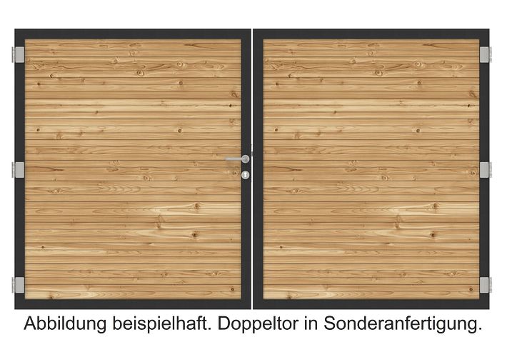 OSMO Juel A Doppeltor auf Maß inkl. Beschlagset