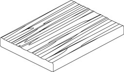 OSMO Terrassendiele Douglasie KDI grau - geschroppt