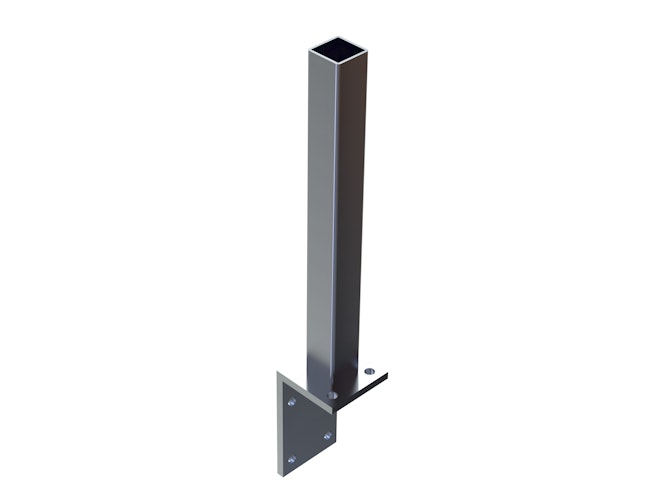 OSMO Pfostenanker für Aluminiumpfosten Typ B/C/E
