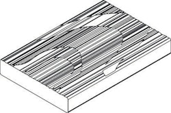 OSMO Terrassendiele Thermo-Fichte - gebürstet