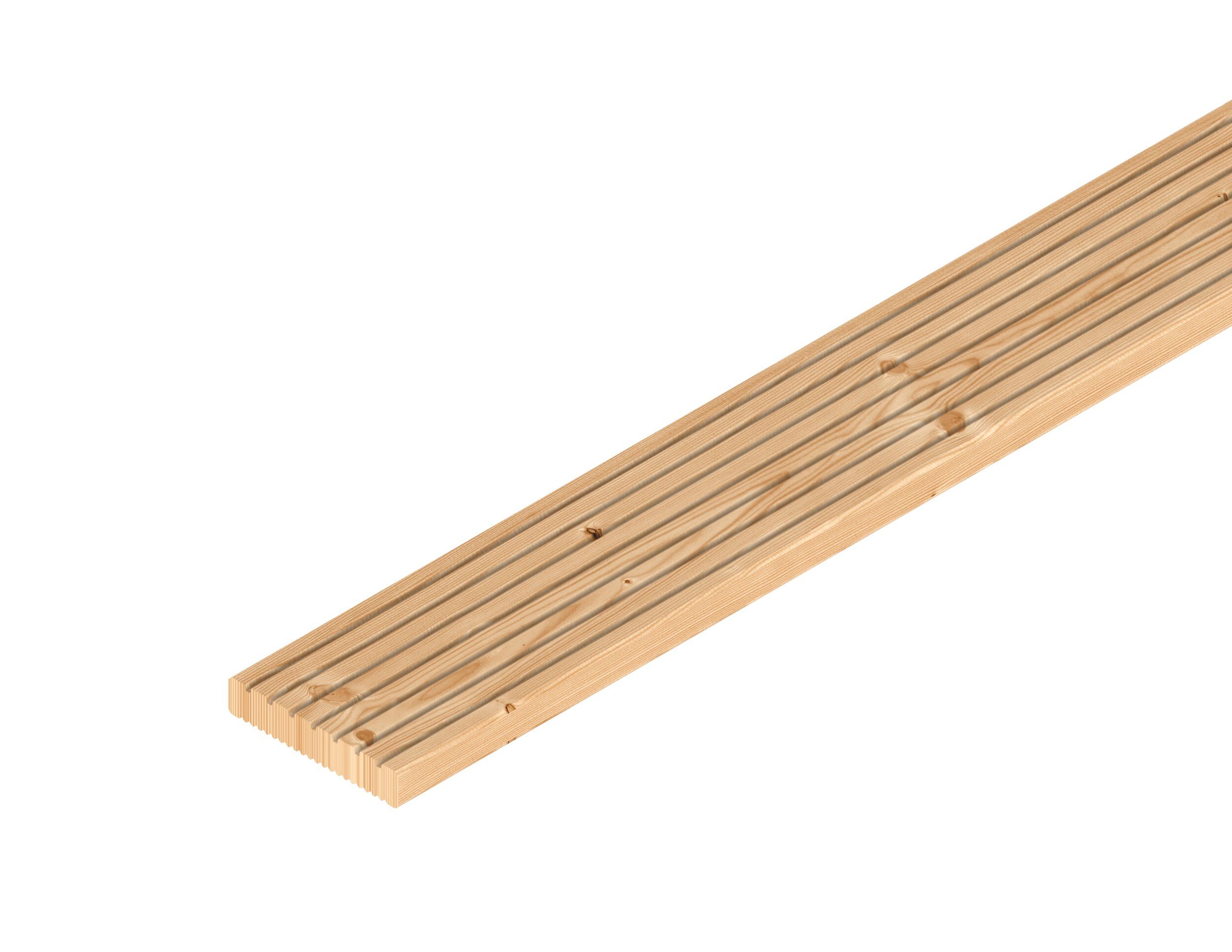OSMO Terrassendiele Kanadische Lärche - genutet/geriffelt