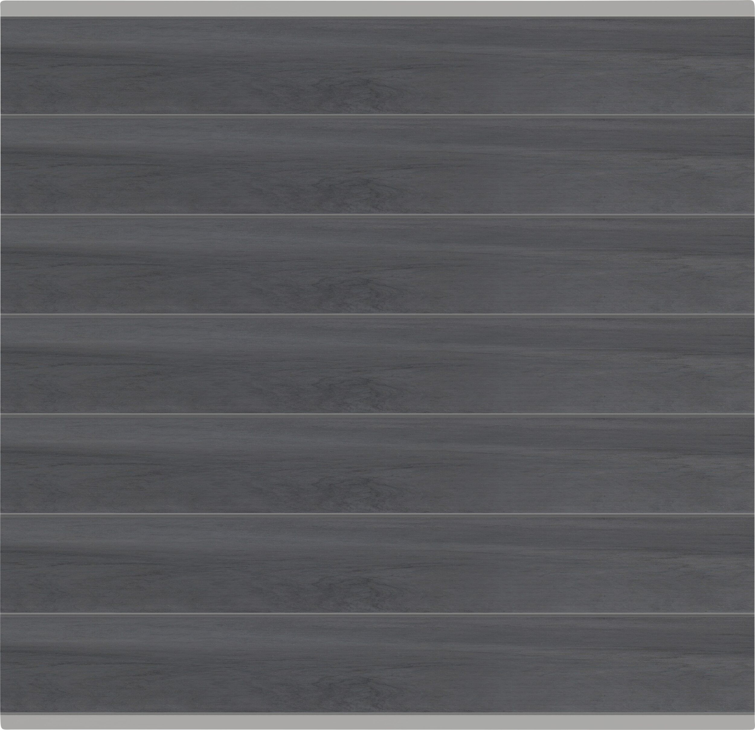 OSMO Sichtblende Multi-Fence Co-Extrusion Grundelement Aluminium 180x178 cm