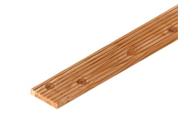 Handmuster OSMO Terrassendiele Douglasie 27 X 143 mm genutet / geriffelt