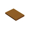 Vorschaubild OSMO Terrassendiele Bangkirai genutet / geriffelt - Standard&Better