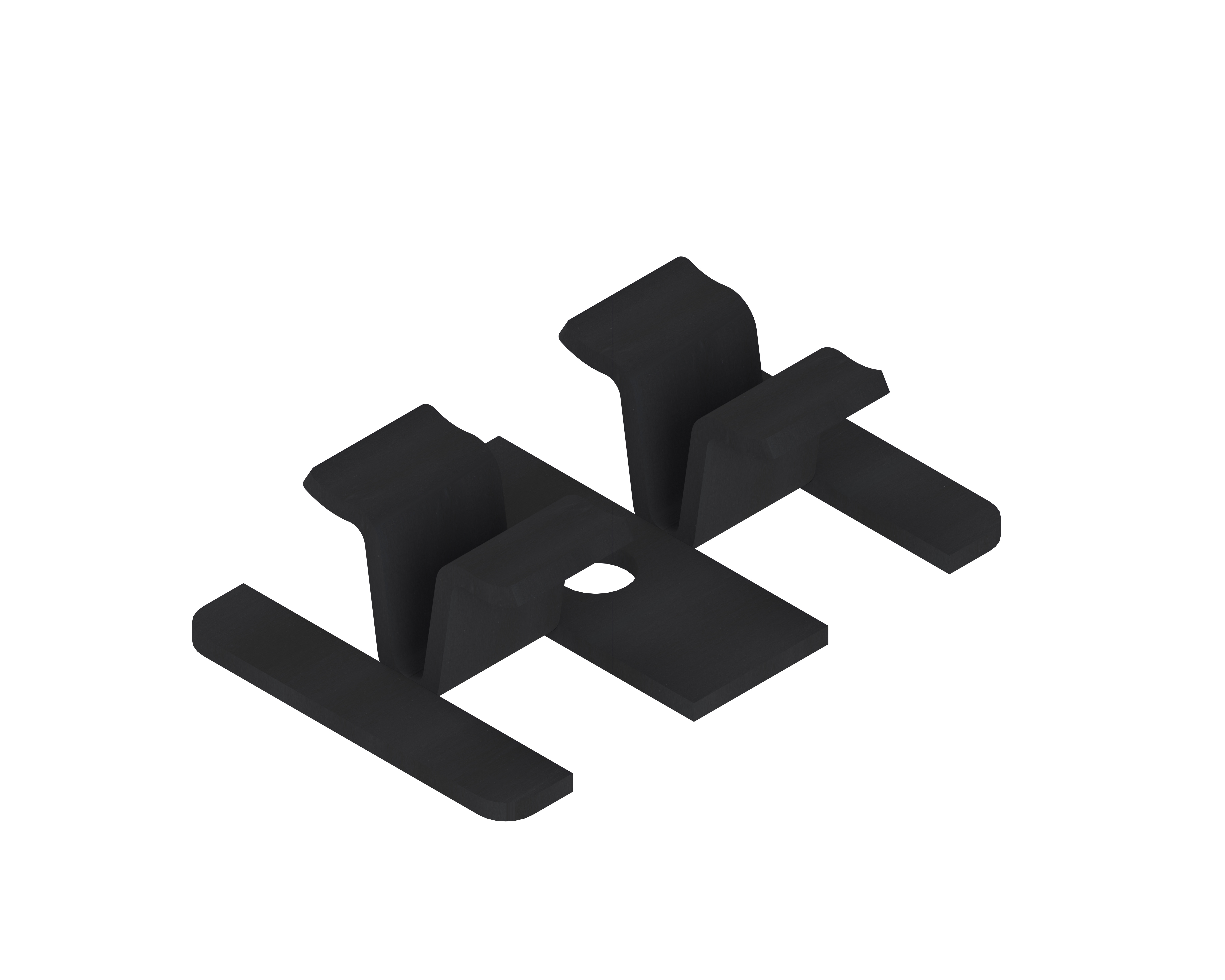 OSMO Zubehör MULTI-DECK Befestigungsclip für 25 mm Terrassendiele
