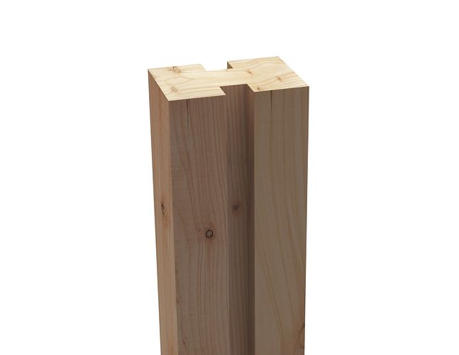 OSMO Schallschutz Forsdal - Pfosten