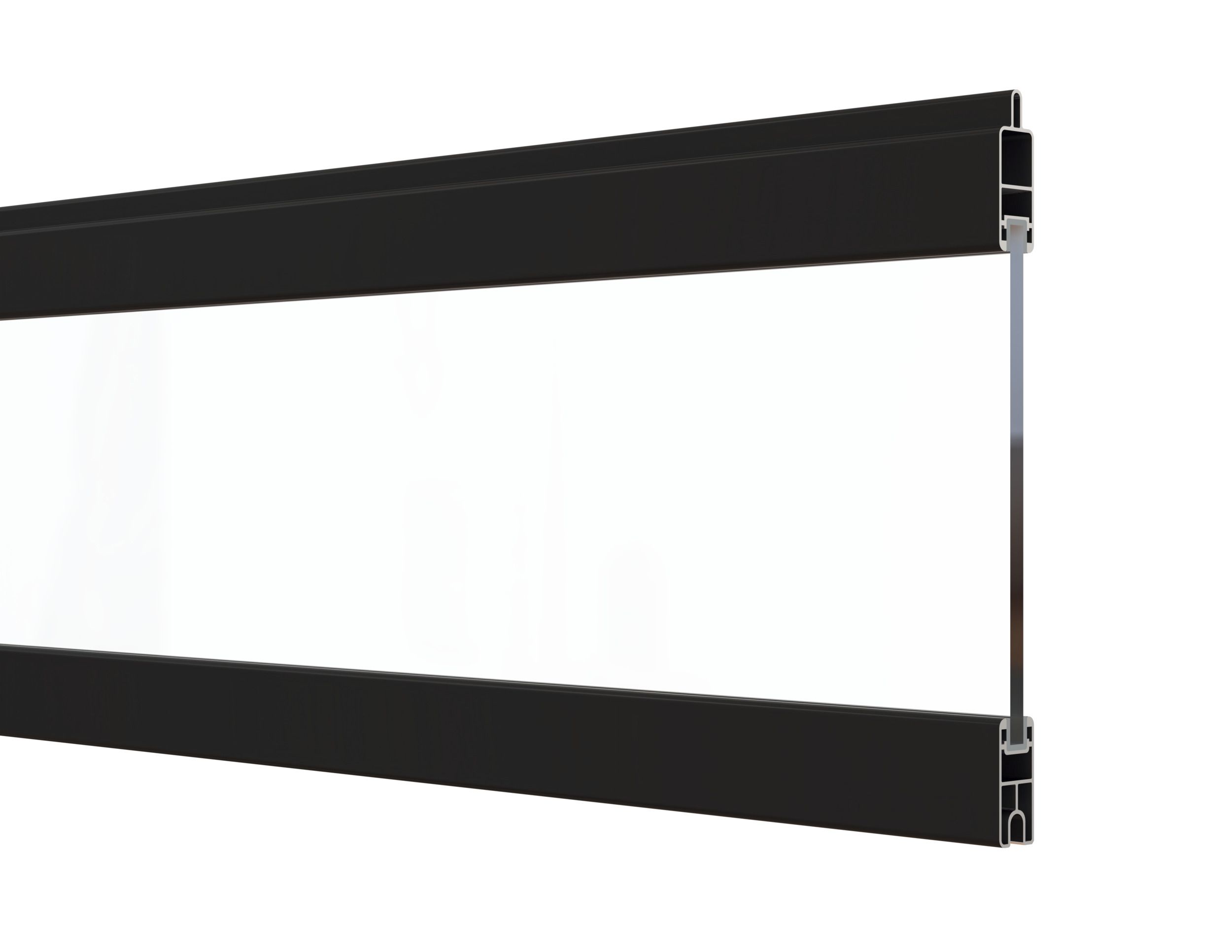 OSMO Multi-Fence Co-Extrusion Creativprofil Glas Cremweiß