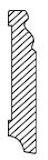 Sockelleiste Fichte Massivholz Astig profiliert Sockelleiste Fichte Massivholz Astig profiliertZubehörbild