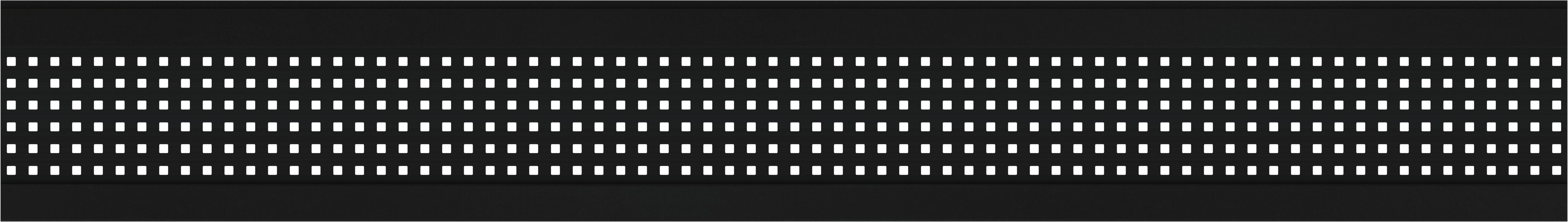OSMO ALU Dekor Quadrat 19x253, 184cm Alu Anthrazit