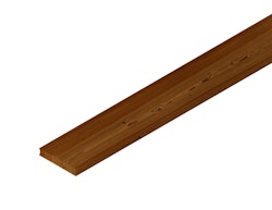 HANDMUSTER OSMO Terrassendiele Thermoholz Kiefer gebürstet / geriffelt-für Teni/SenoFix