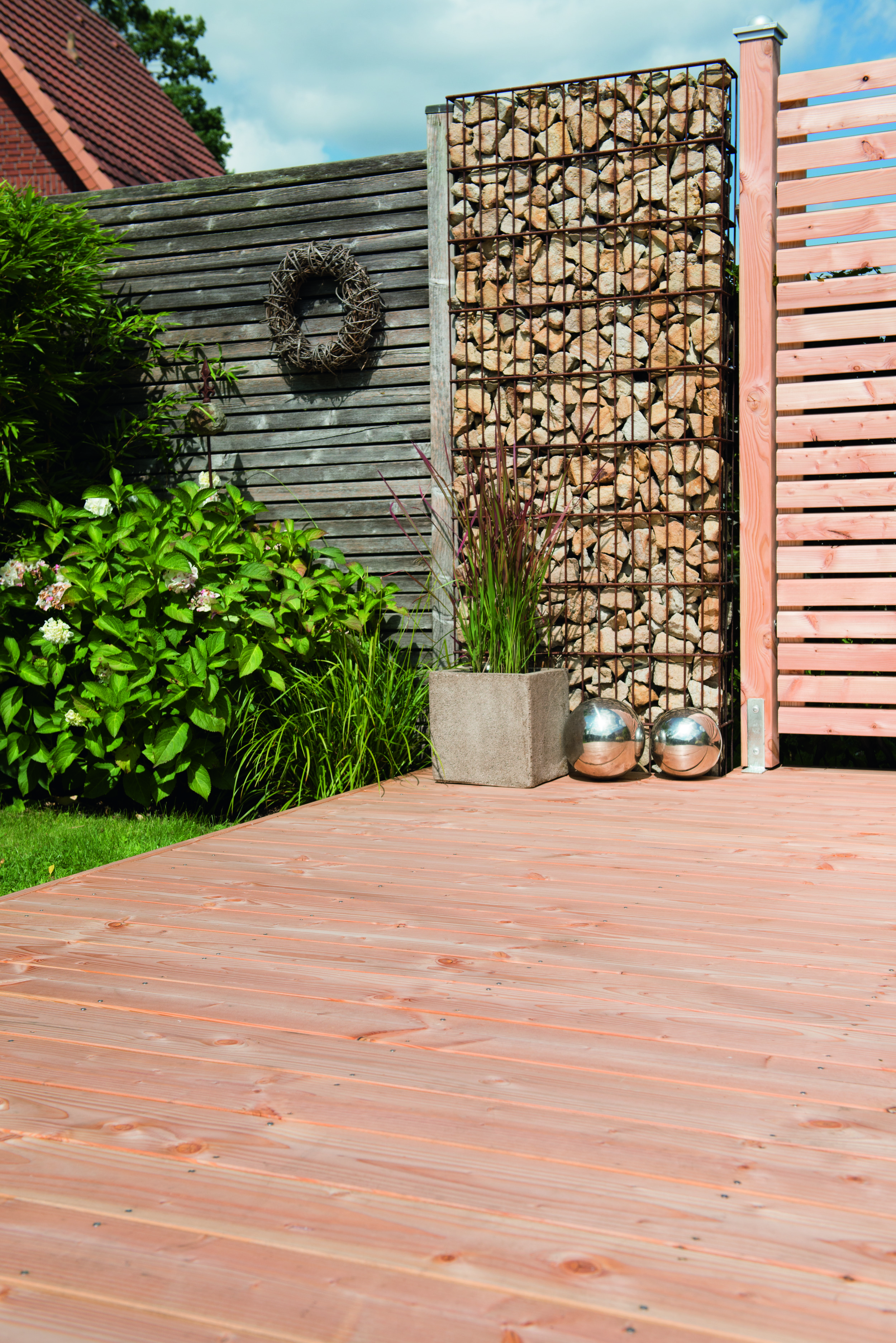 OSMO Terrassendiele Douglasie - gebürstet