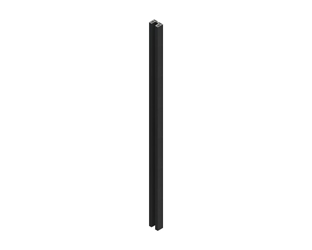 OSMO Wandanschlusspfosten Aluminium