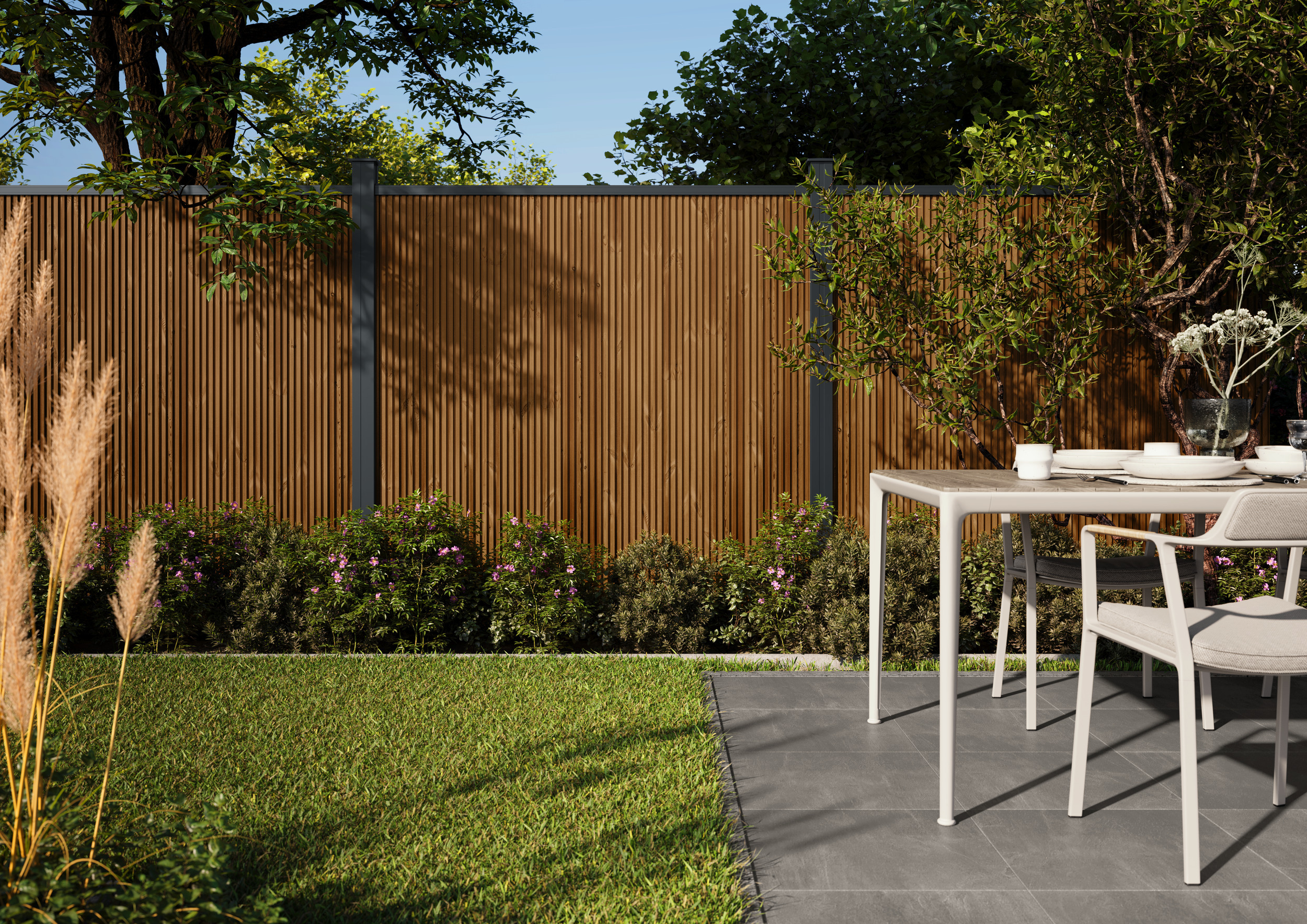 OSMO Sichtschutz TRIO Grundelement 1800 x 1800 mm