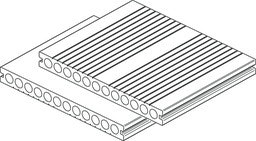 Handmuster OSMO MULTI-DECK Terrassendiele Hohlkammer hellgrau 25 x 150 mm französisch/glatt Handmuster OSMO MULTI-DECK Terrassendiele Hohlkammer hellgrau 25 x 150 mm französisch/glattZubehörbild