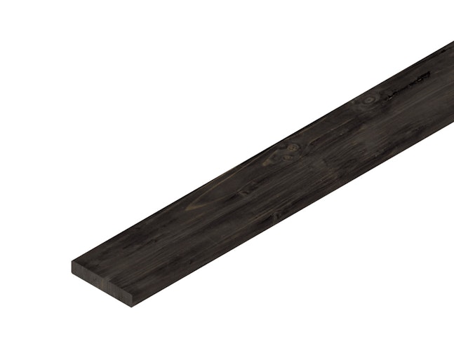 Handmuster OSMO Terrassendiele Douglasie grau 27 x 143 mm Beidseitig glatt