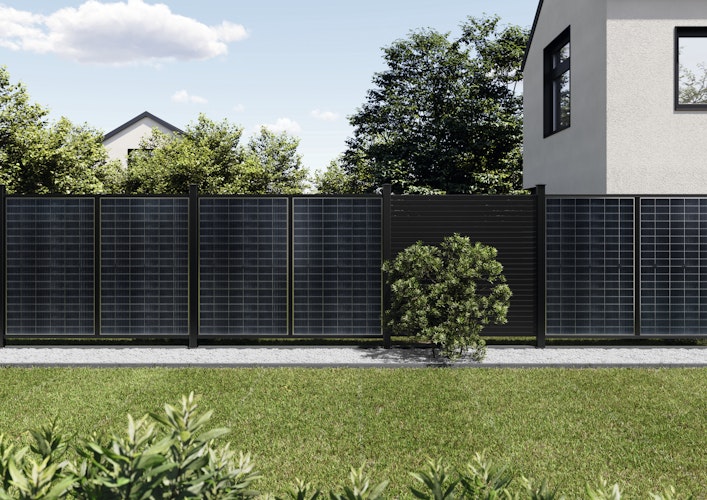OSMO Solar-Fence Grundelement 860W 2300 x 1780 mm