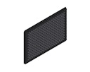 Vorschaubild OSMO Schallschutz Alu-Fence Forsdal Dämmelement 950 x 47 x 670 mm