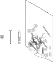 OSMO HPL Zubehörbeutel für 7 Aluminiumprofile