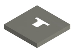 Osmo Pfostenanker-Abdeckung Typ D zum Aufdübeln, Grau