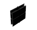 Vorschaubild OSMO ALU-CLADDING  RHOMBUS Typ B Längsverbinder VE10