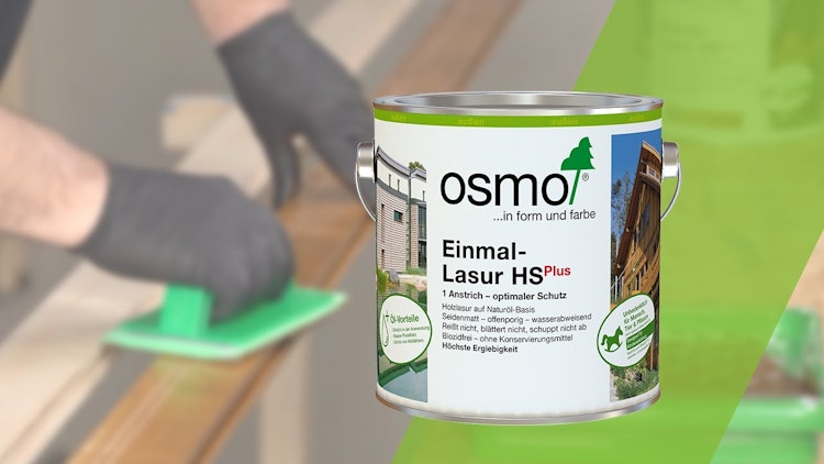 Osmo Einmal-Lasur HS plus Osmo Einmal-Lasur HS plus