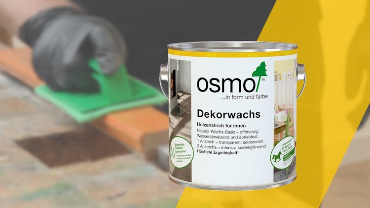 OSMO Dekorwachs INTENSIV in 10 verschiedenen Farben OSMO Dekorwachs INTENSIV in 10 verschiedenen Farben
